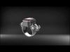 Elephant and Jaguar Ring 3D model_1