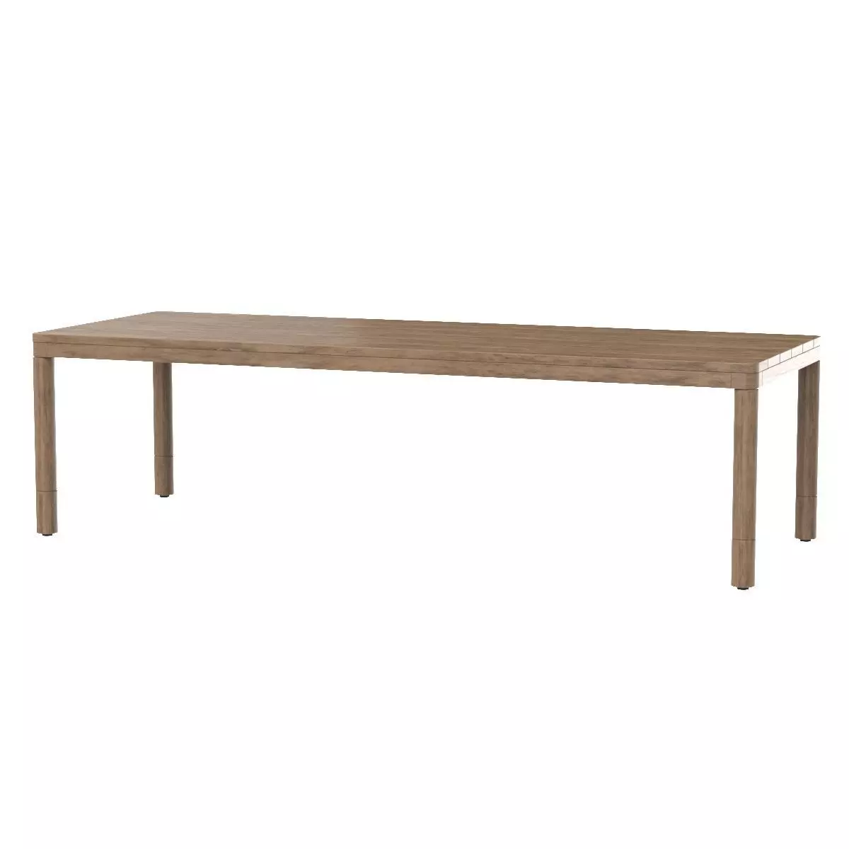Miramar Teak Rectangular Dining Table 3D model_0