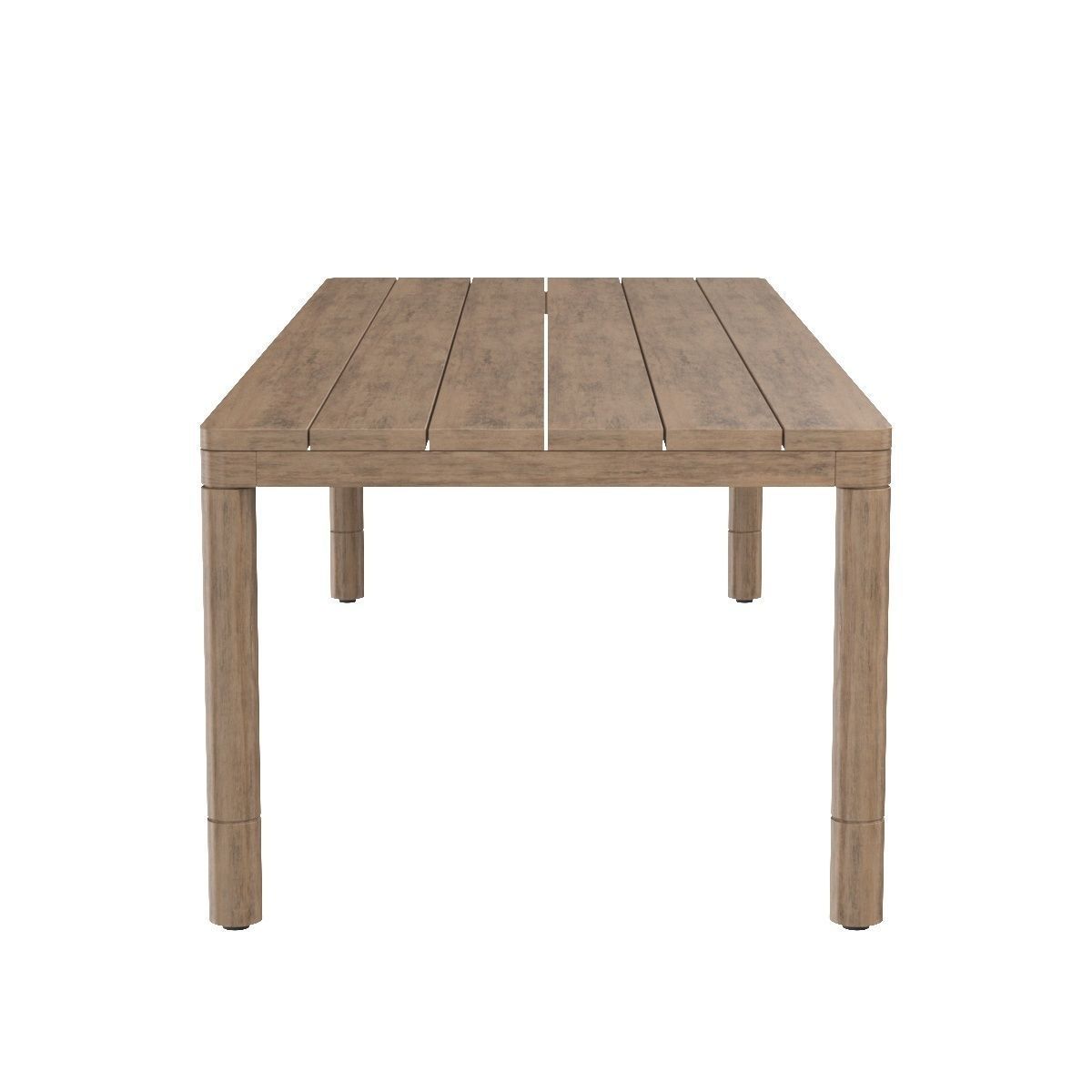 Miramar Teak Rectangular Dining Table 3D model_1