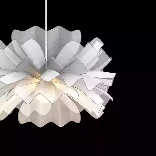 Flover cloth perdant lamp
