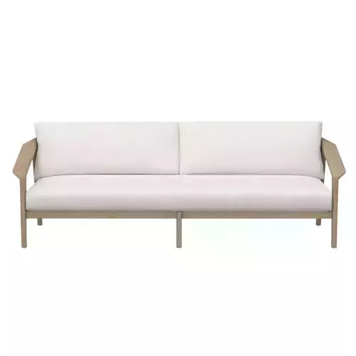 Malta Teak Sofa 3D model
