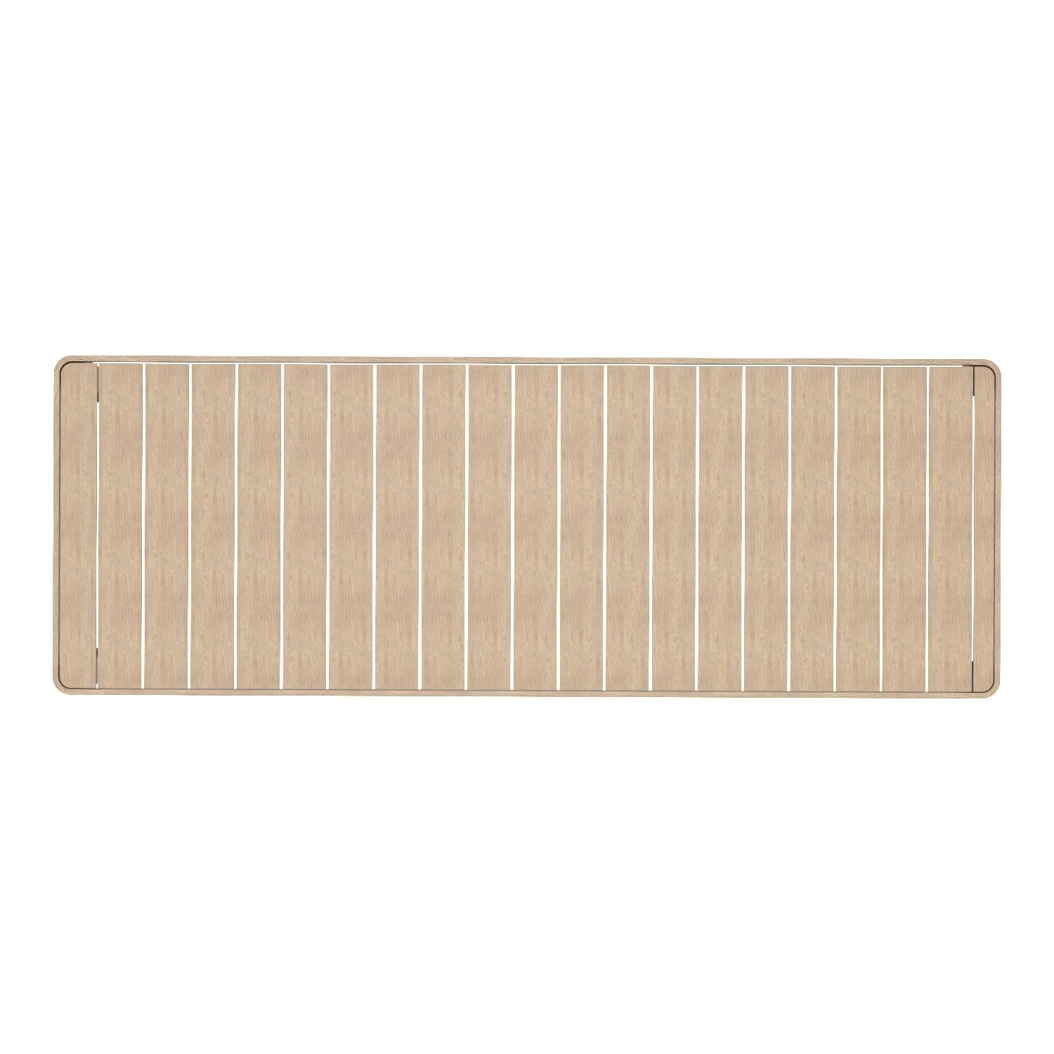 Malta Teak Rectangular Dining Table 3D model_2