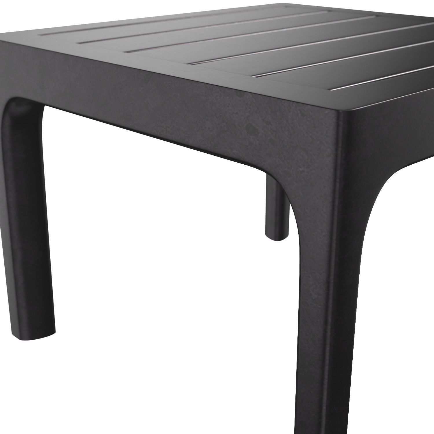 Malta Aluminum Side Table 3D model_3