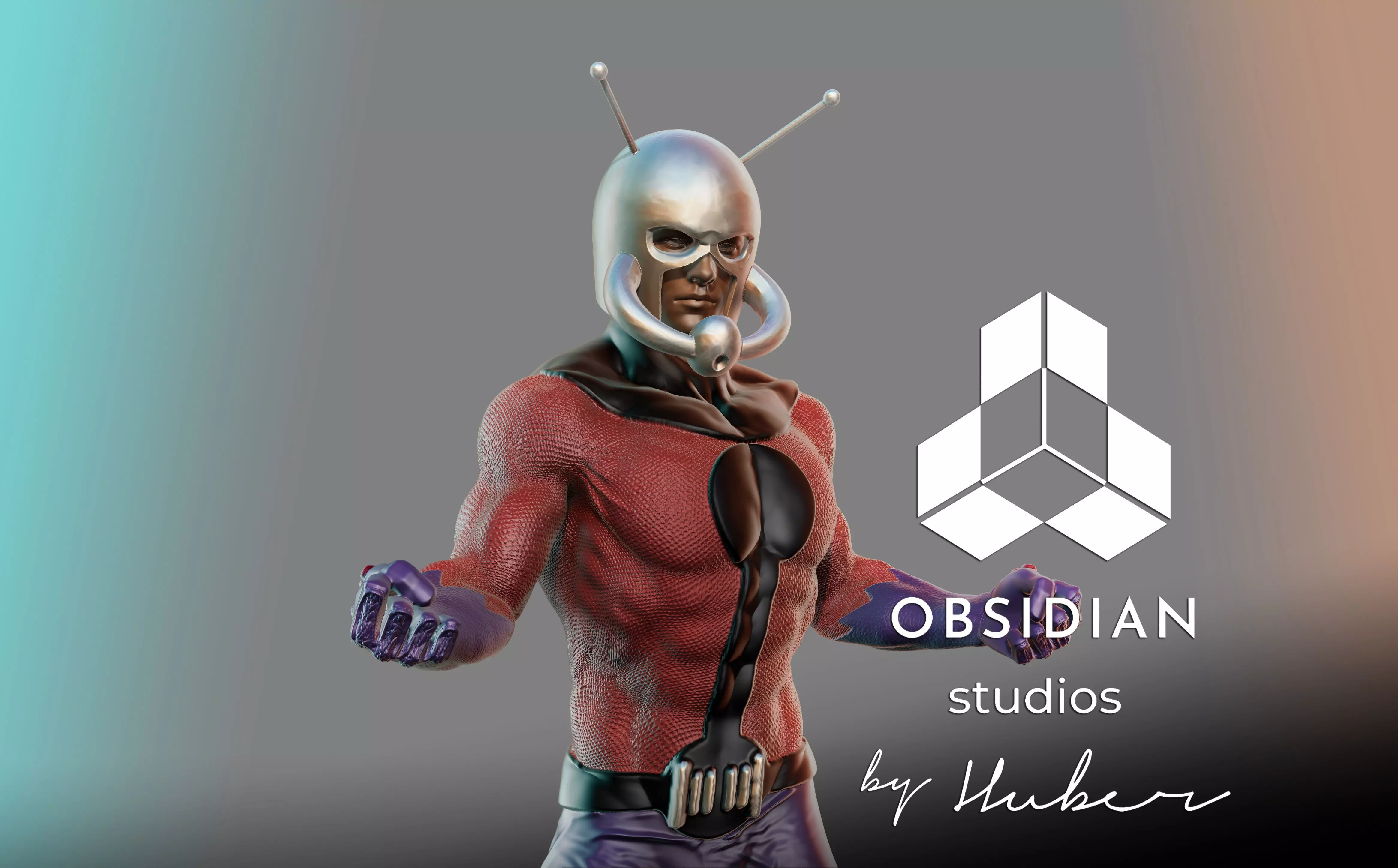 ANTMAN Classic Suit 3D print model_0