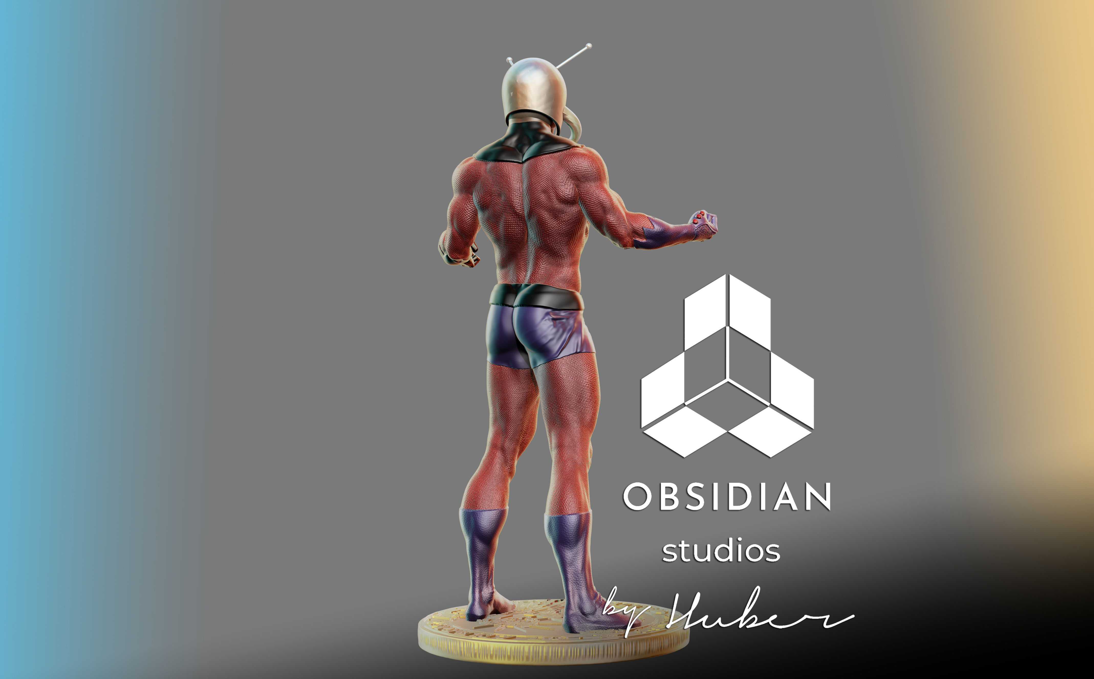 ANTMAN Classic Suit 3D print model_4