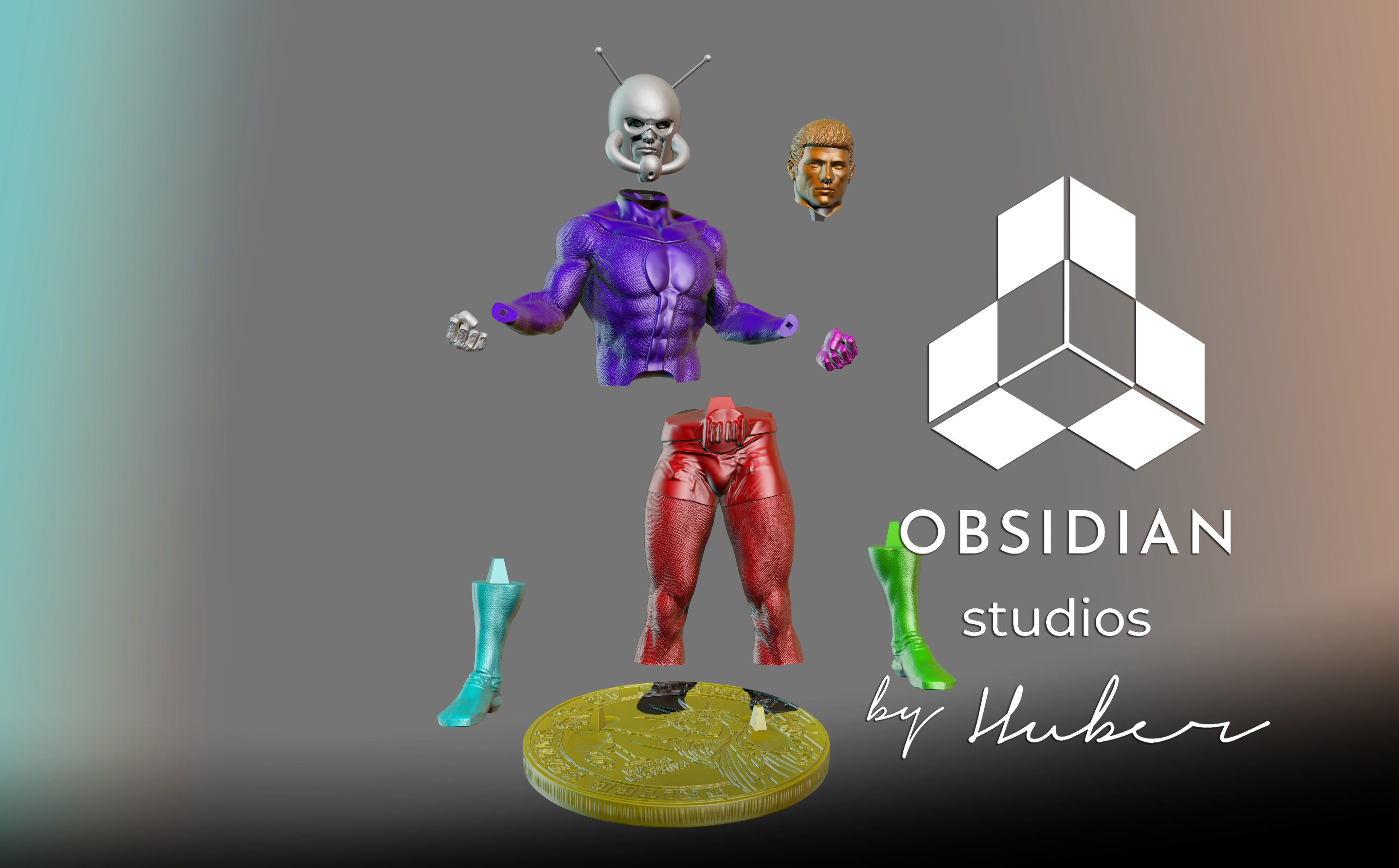 ANTMAN Classic Suit 3D print model_3