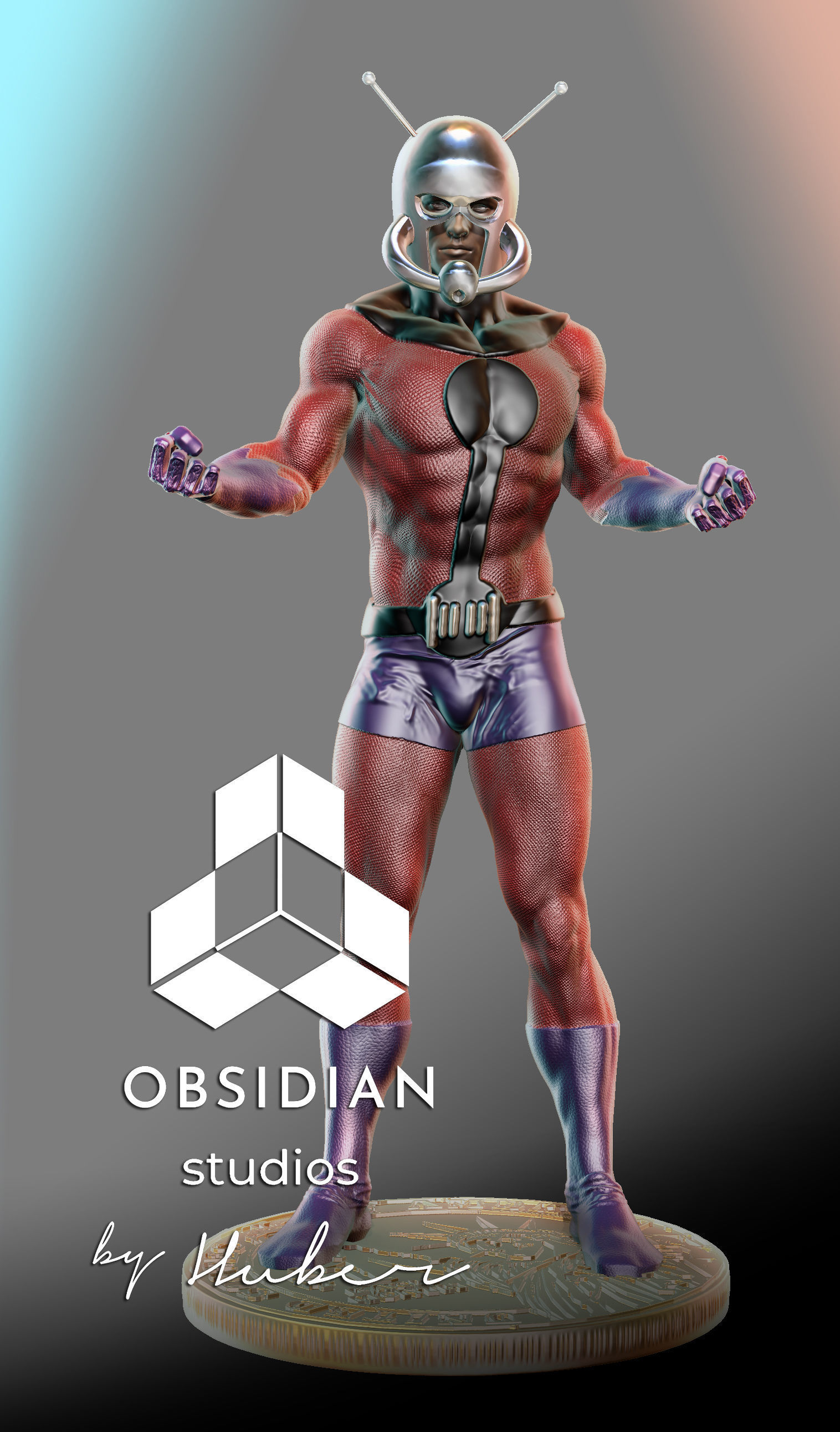 ANTMAN Classic Suit 3D print model_2