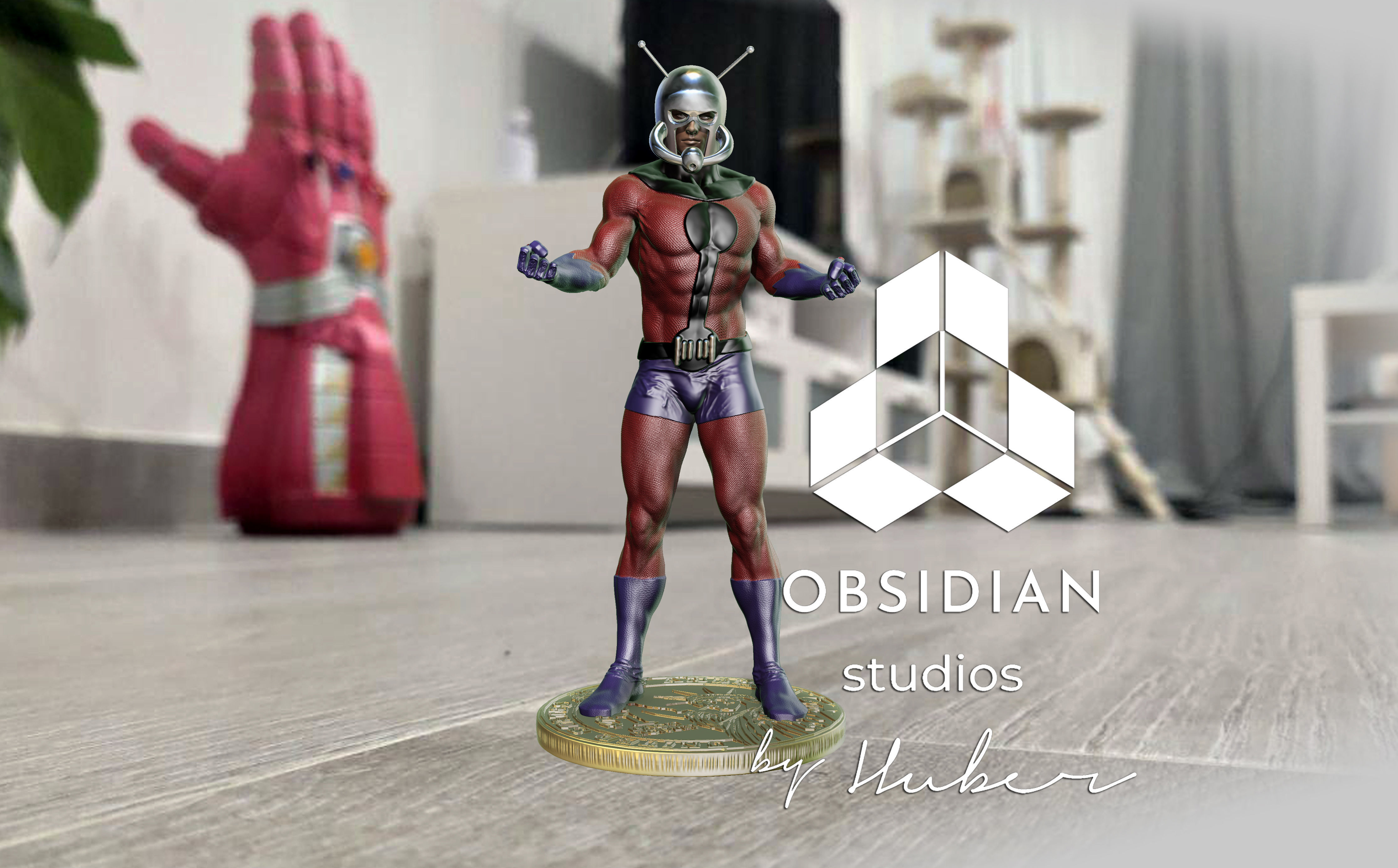 ANTMAN Classic Suit 3D print model_1