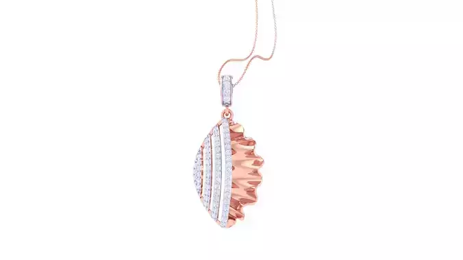 Women Pendant 3dm STL OBJ FBX Renders Details