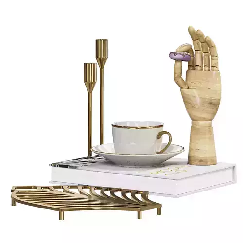 NIGHTLIGHT CANDLESTICK BRASS