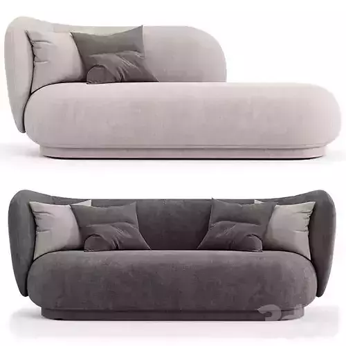 Rico Divan And 2 Seat Sofa By Ferm Living