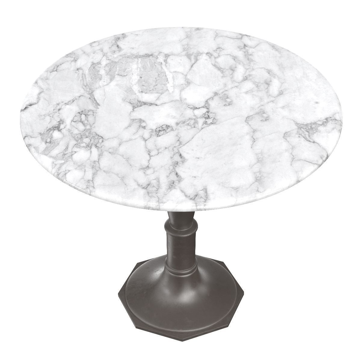 Lucy Round Dining Table 3D model_1