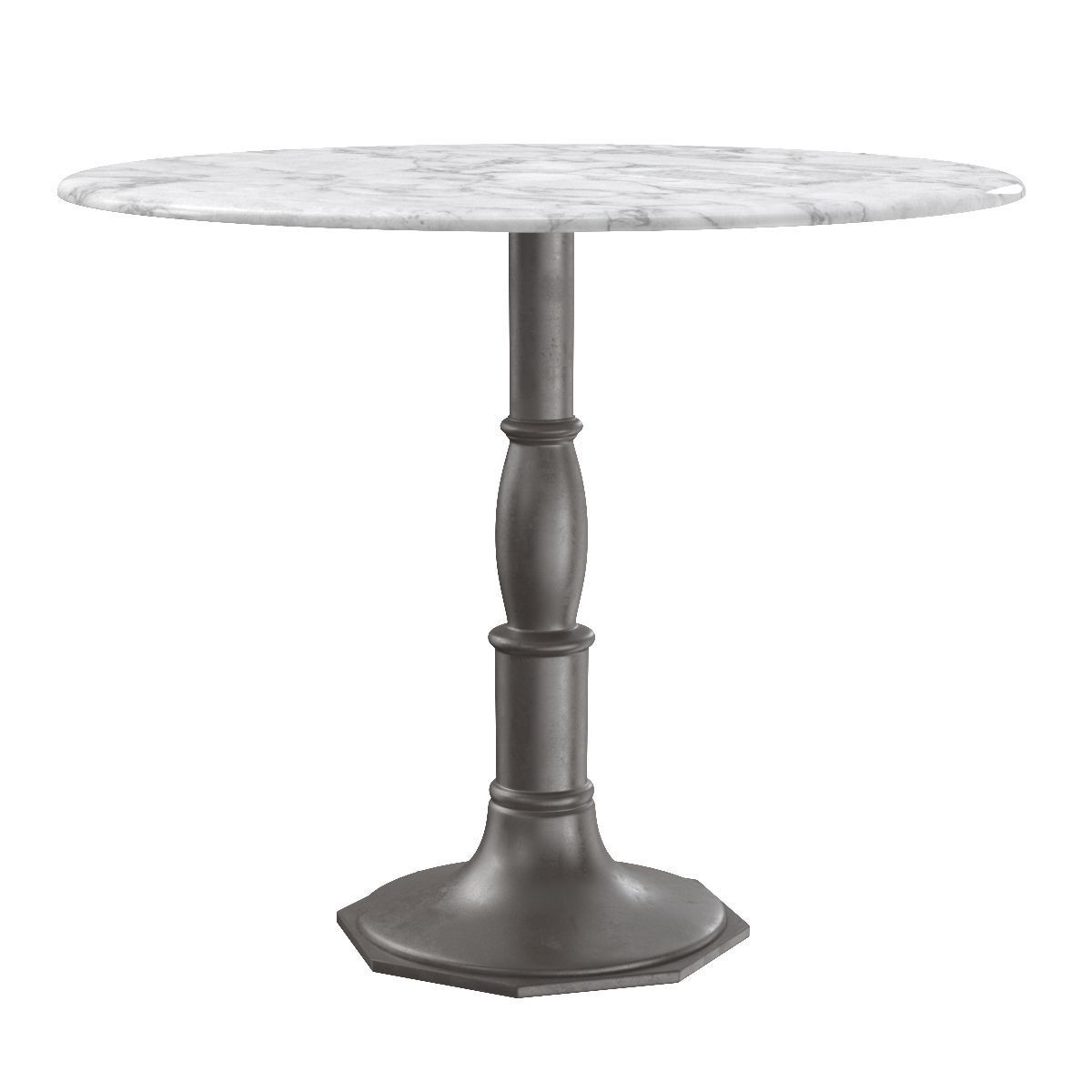 Lucy Round Dining Table 3D model_2
