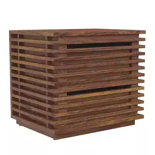 Linea End Table Walnut 100577