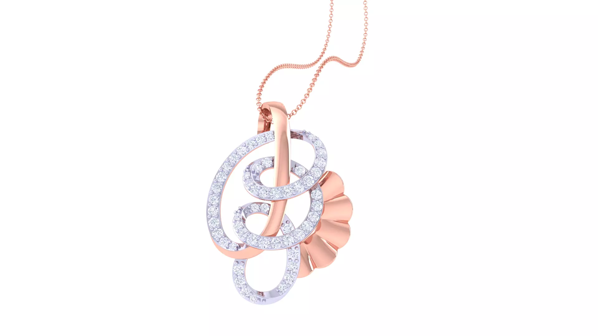 Women Pendant 3dm STL OBJ FBX Renders Details 3D print model_0