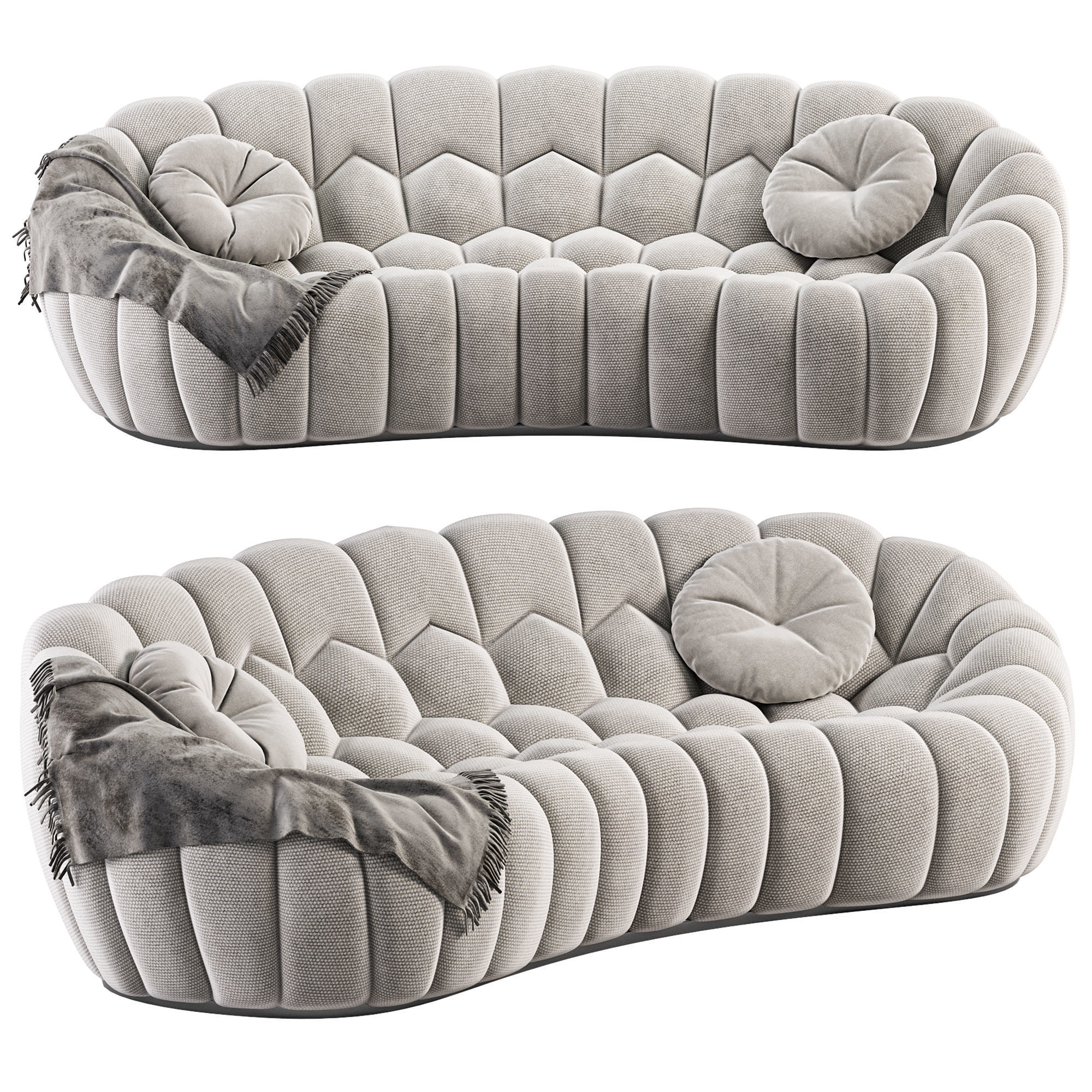 Bubble 2 Sofa by Roche Bobois 3D model_1