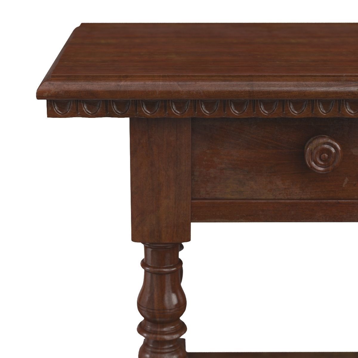 Late 19th Century Italian Side Table 3D model_3