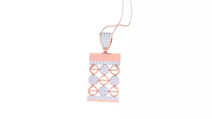 Women Pendant 3dm STL OBJ FBX Renders Details