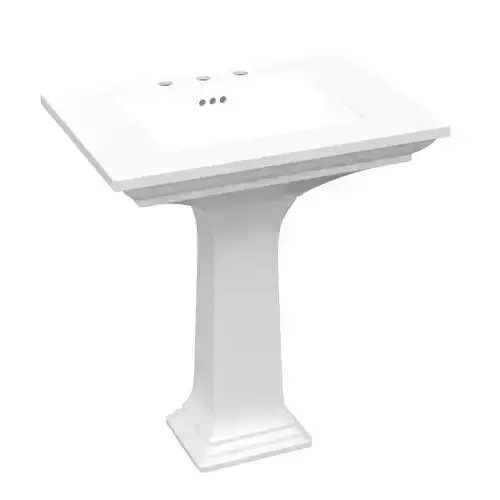 KOHLER K 2268 8 0 Memoirs Pedestal Bathroom Sink 3D model