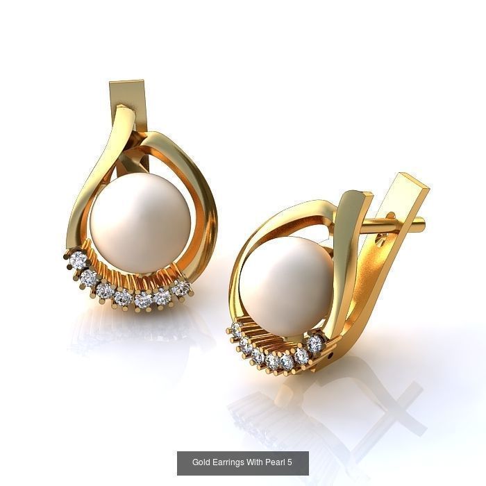 3DM-STL 132 EARRING FILES 3D Model Collection_131