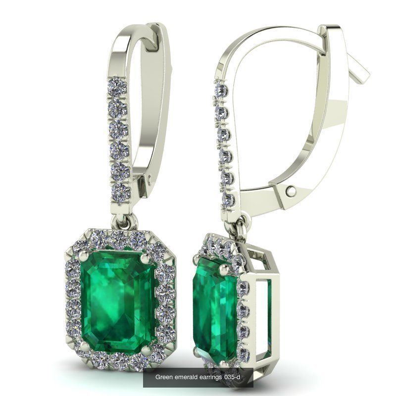 3DM-STL 132 EARRING FILES 3D Model Collection_40