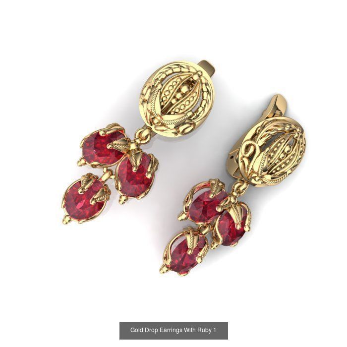3DM-STL 132 EARRING FILES 3D Model Collection_102