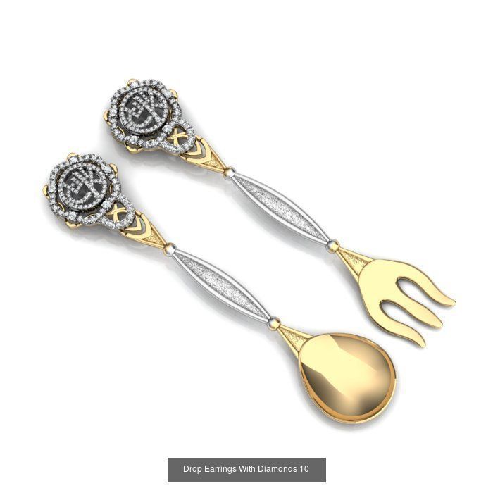 3DM-STL 132 EARRING FILES 3D Model Collection_82