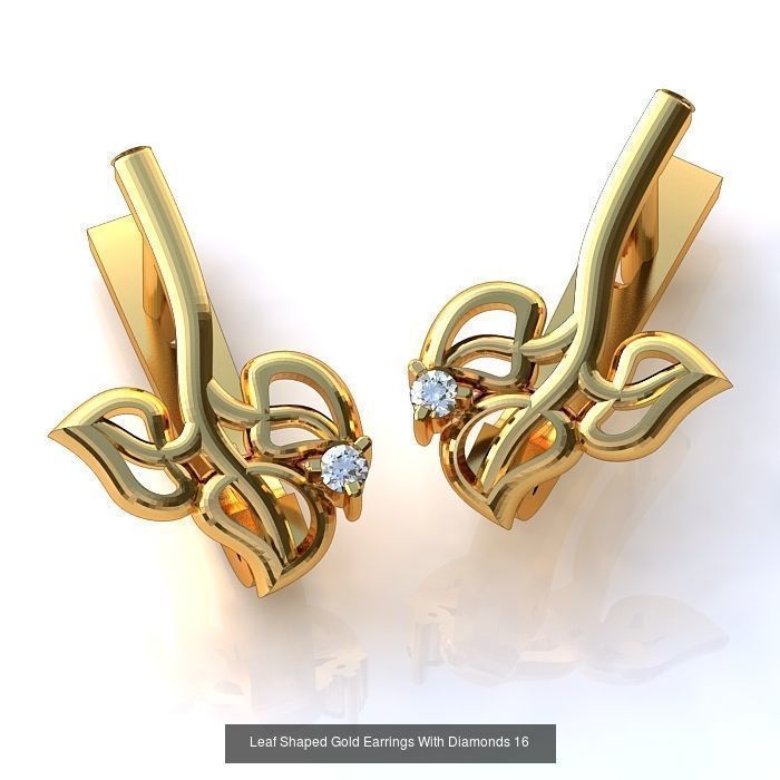 3DM-STL 132 EARRING FILES 3D Model Collection_132