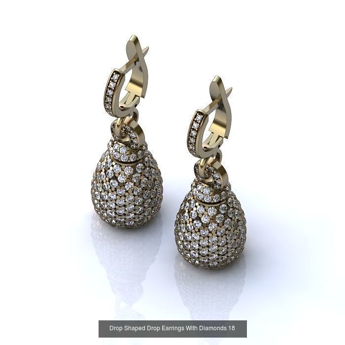 3DM-STL 132 EARRING FILES 3D Model Collection_123