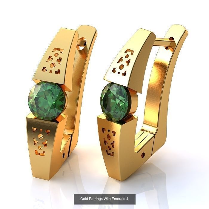 3DM-STL 132 EARRING FILES 3D Model Collection_77