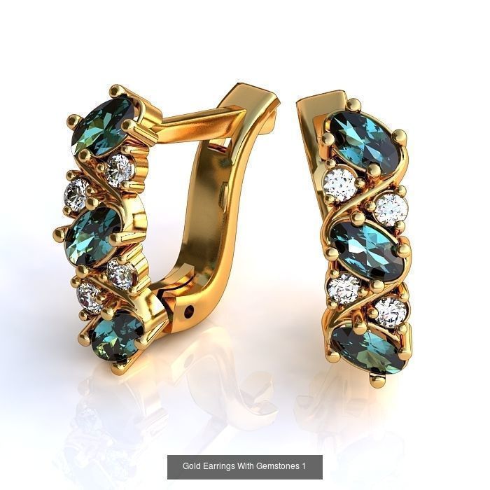 3DM-STL 132 EARRING FILES 3D Model Collection_148