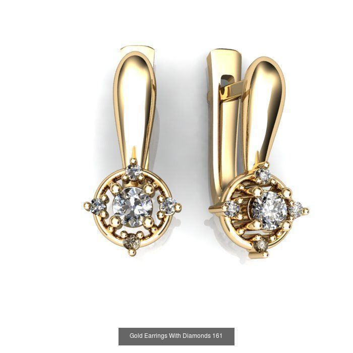3DM-STL 132 EARRING FILES 3D Model Collection_65