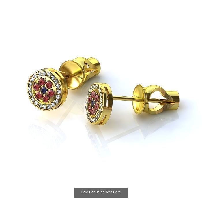 3DM-STL 132 EARRING FILES 3D Model Collection_117