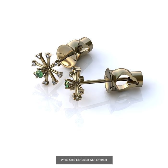 3DM-STL 132 EARRING FILES 3D Model Collection_76