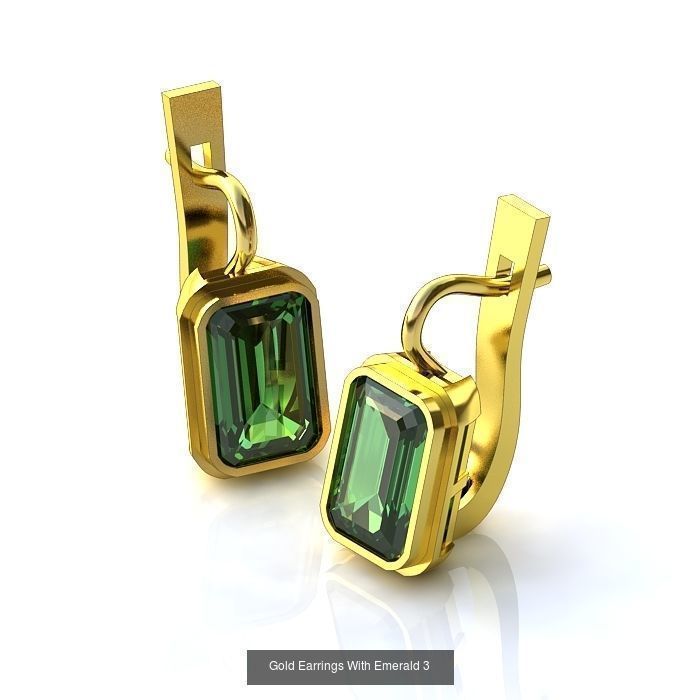 3DM-STL 132 EARRING FILES 3D Model Collection_149