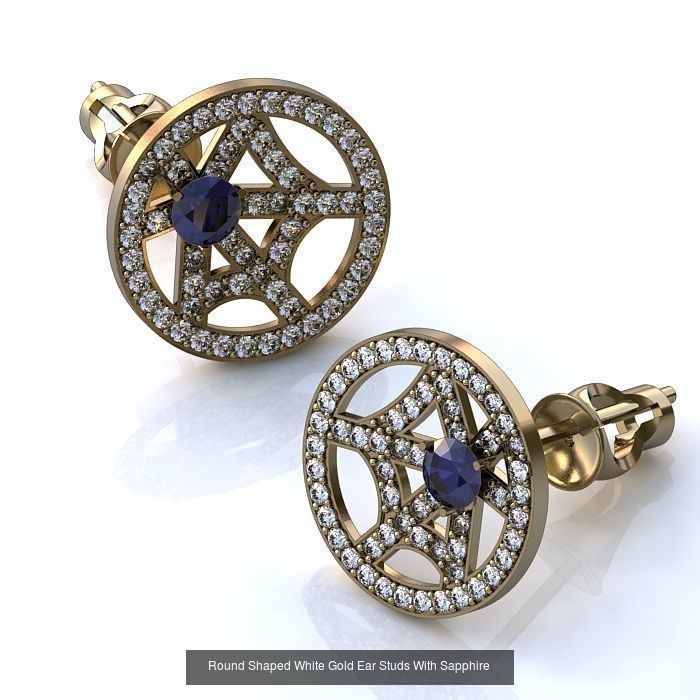 3DM-STL 132 EARRING FILES 3D Model Collection_124