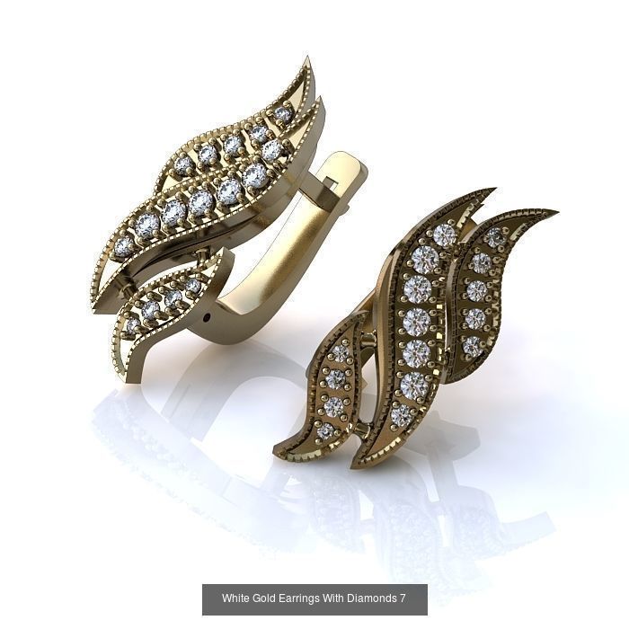 3DM-STL 132 EARRING FILES 3D Model Collection_105
