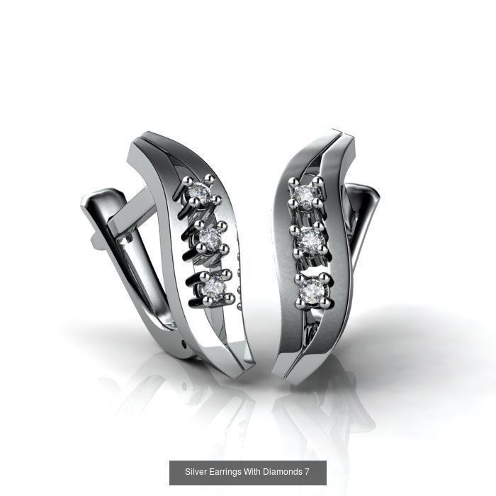 3DM-STL 132 EARRING FILES 3D Model Collection_43