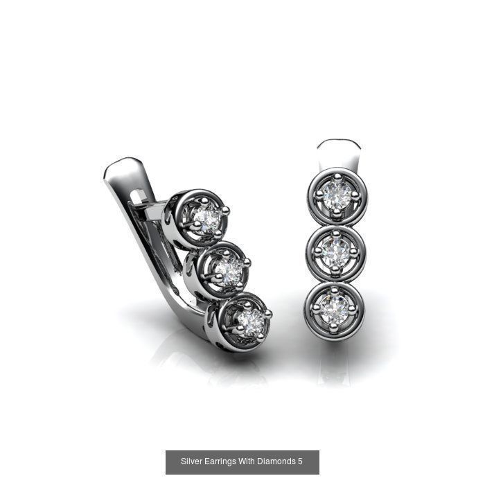 3DM-STL 132 EARRING FILES 3D Model Collection_62