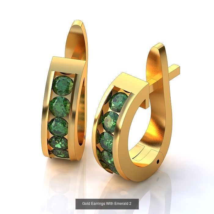 3DM-STL 132 EARRING FILES 3D Model Collection_121