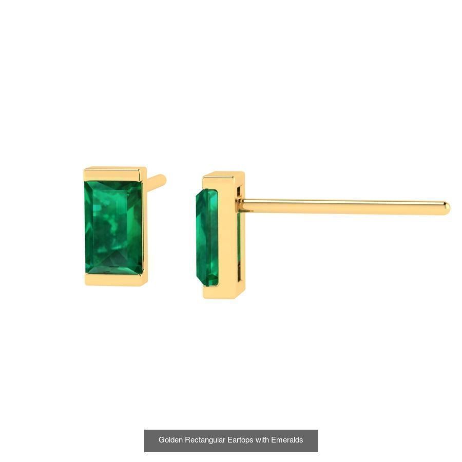 3DM-STL 132 EARRING FILES 3D Model Collection_37