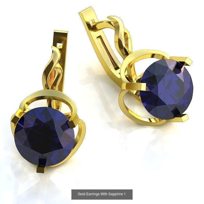 3DM-STL 132 EARRING FILES 3D Model Collection_35