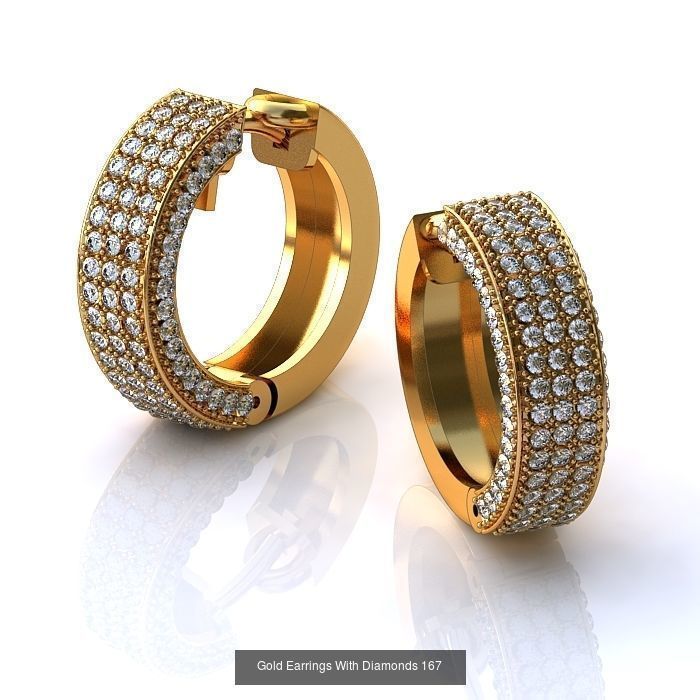 3DM-STL 132 EARRING FILES 3D Model Collection_79