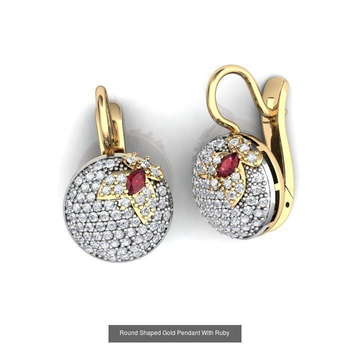 3DM-STL 132 EARRING FILES 3D Model Collection_155