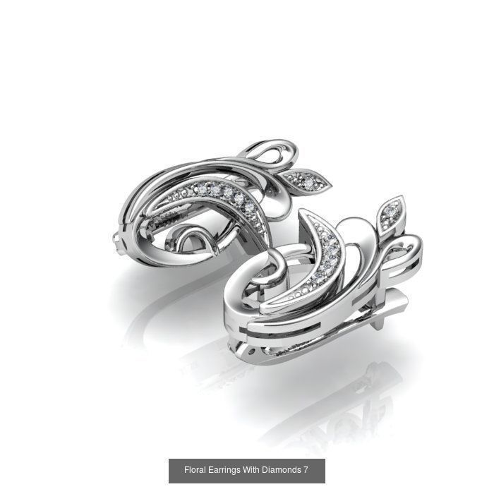 3DM-STL 132 EARRING FILES 3D Model Collection_45