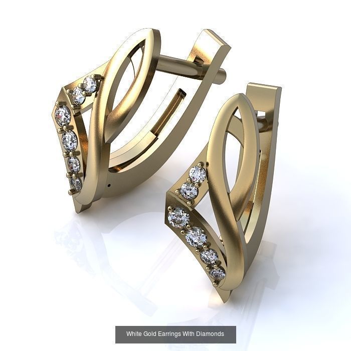 3DM-STL 132 EARRING FILES 3D Model Collection_52