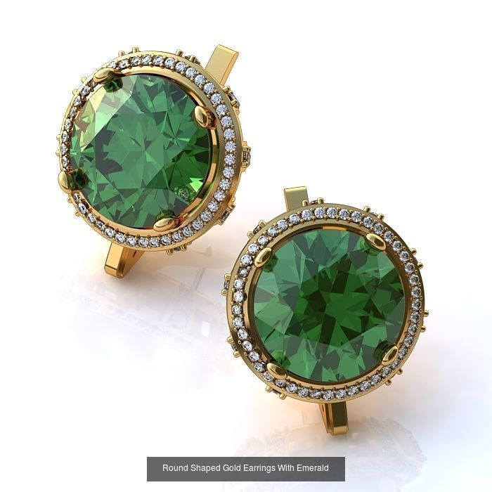 3DM-STL 132 EARRING FILES 3D Model Collection_128
