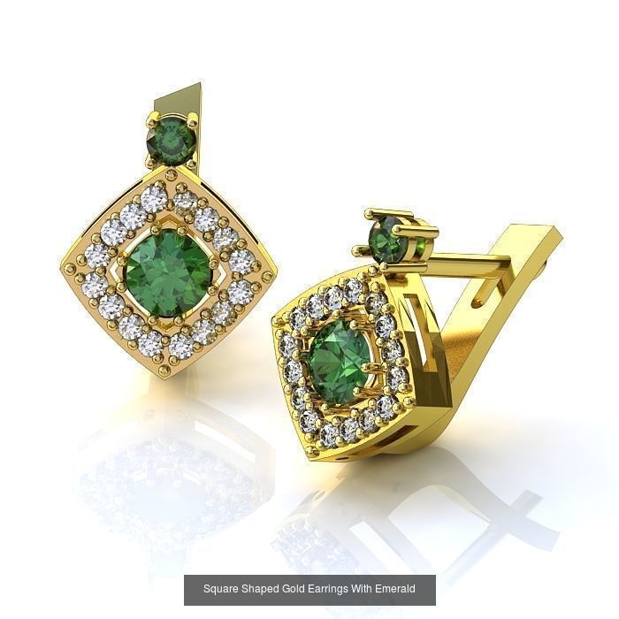 3DM-STL 132 EARRING FILES 3D Model Collection_151