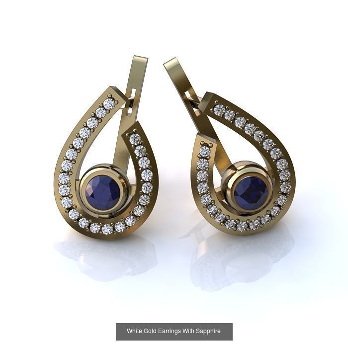 3DM-STL 132 EARRING FILES 3D Model Collection_87