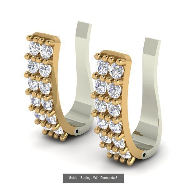 3DM-STL 132 EARRING FILES 3D Model Collection_38